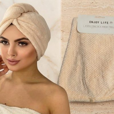 Micro Fibre Hair Towel